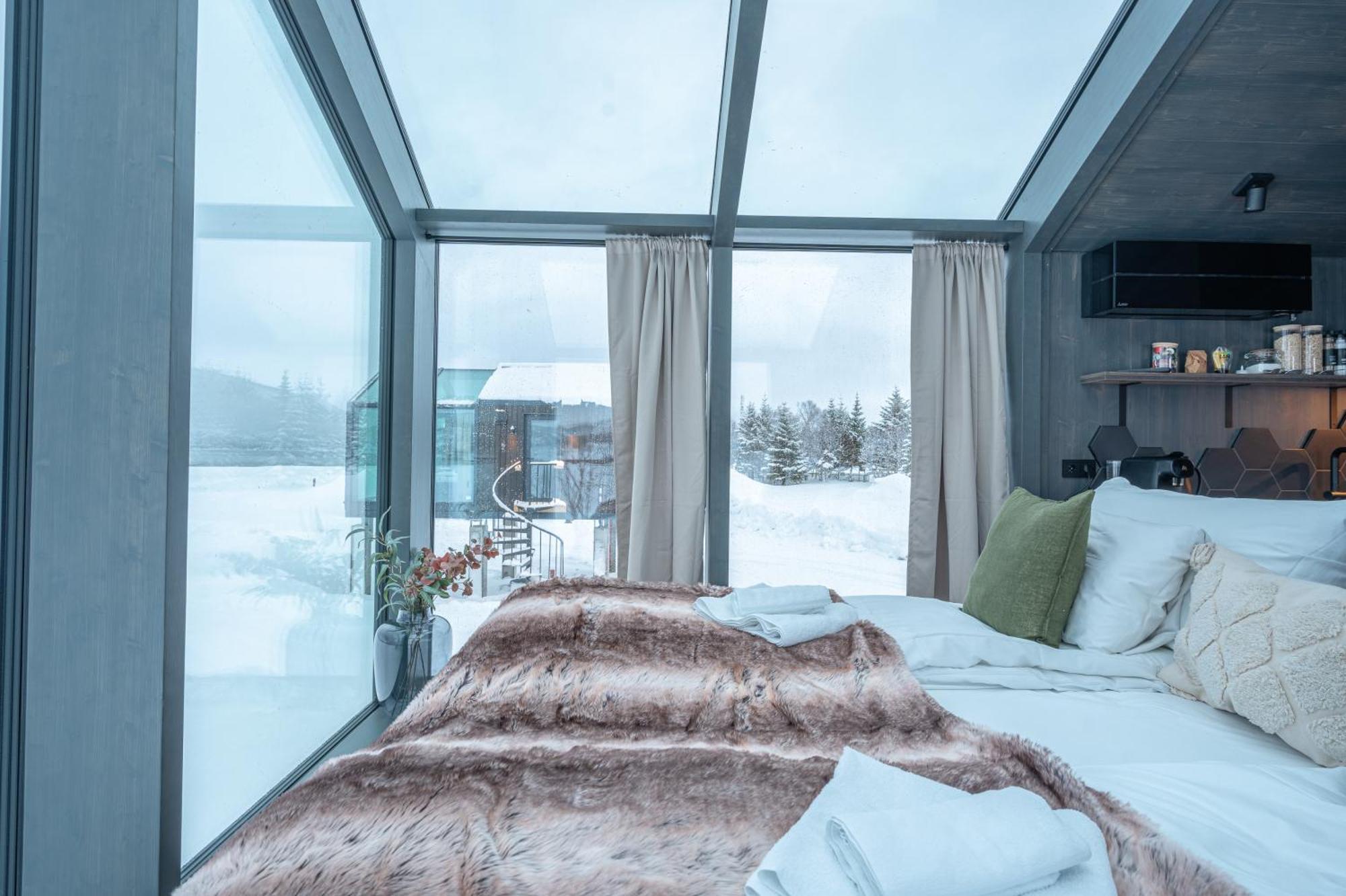 Aera - Glass Cabins Tromsø Exteriér fotografie